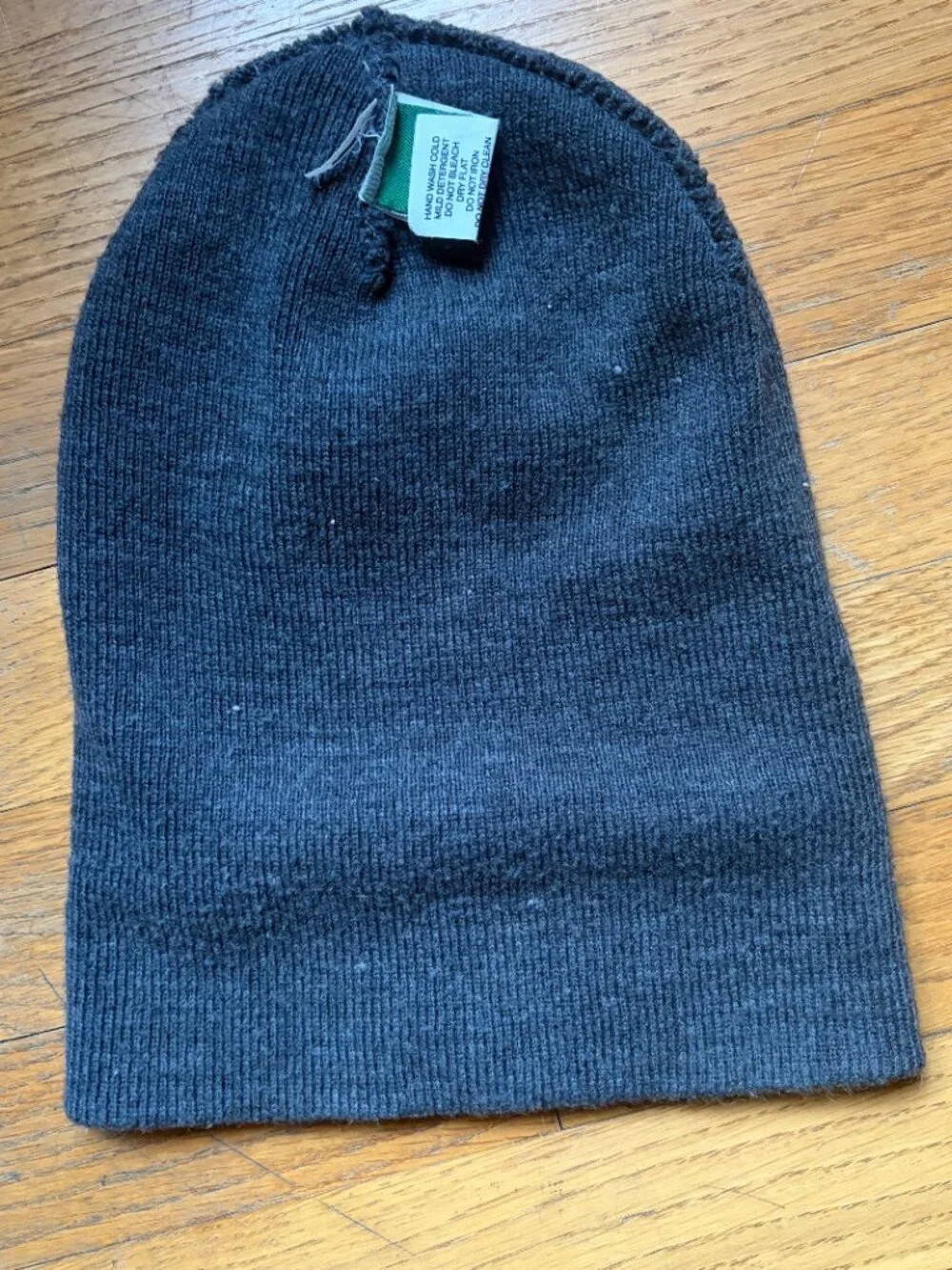 L.L.Bean Adult L.L.Beanie Cuffed Design Gray Acrylic